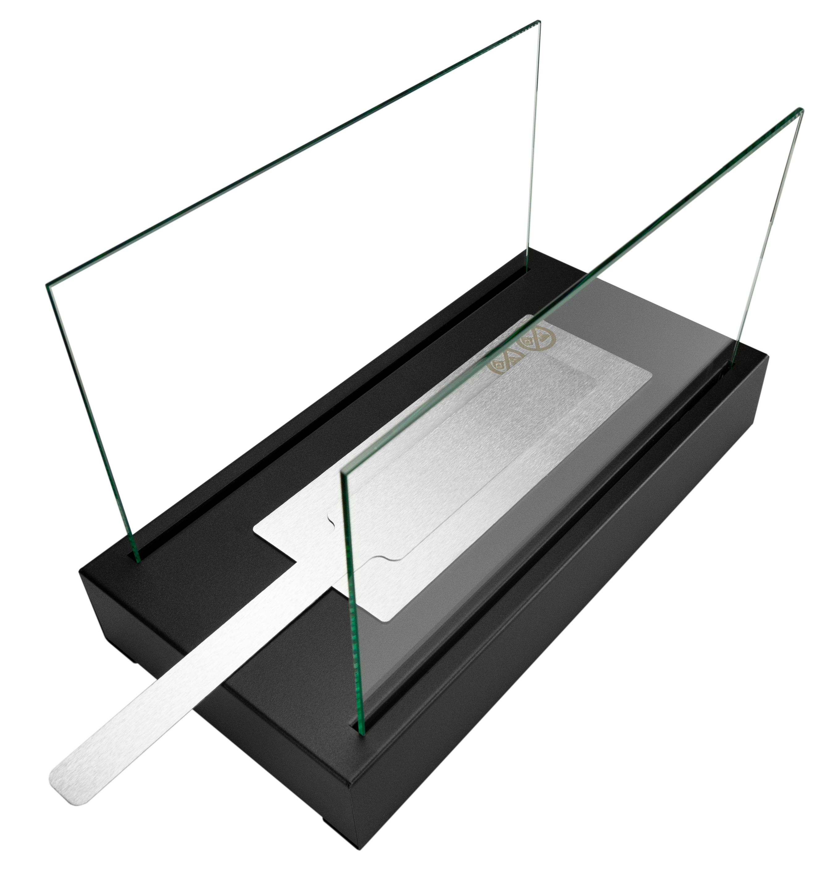 Biofireplace freestanding Glow black mat