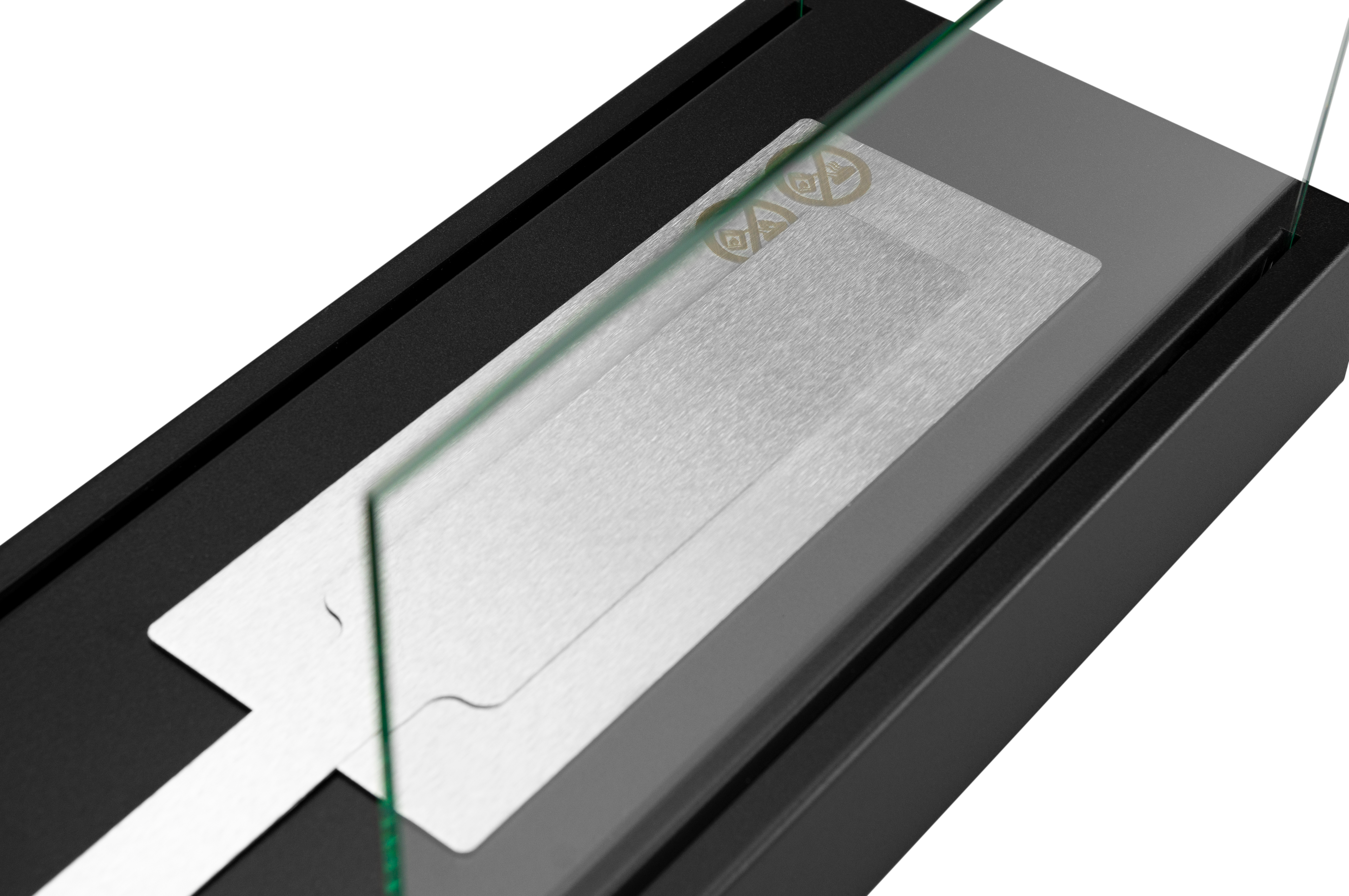 Biofireplace freestanding Glow black mat