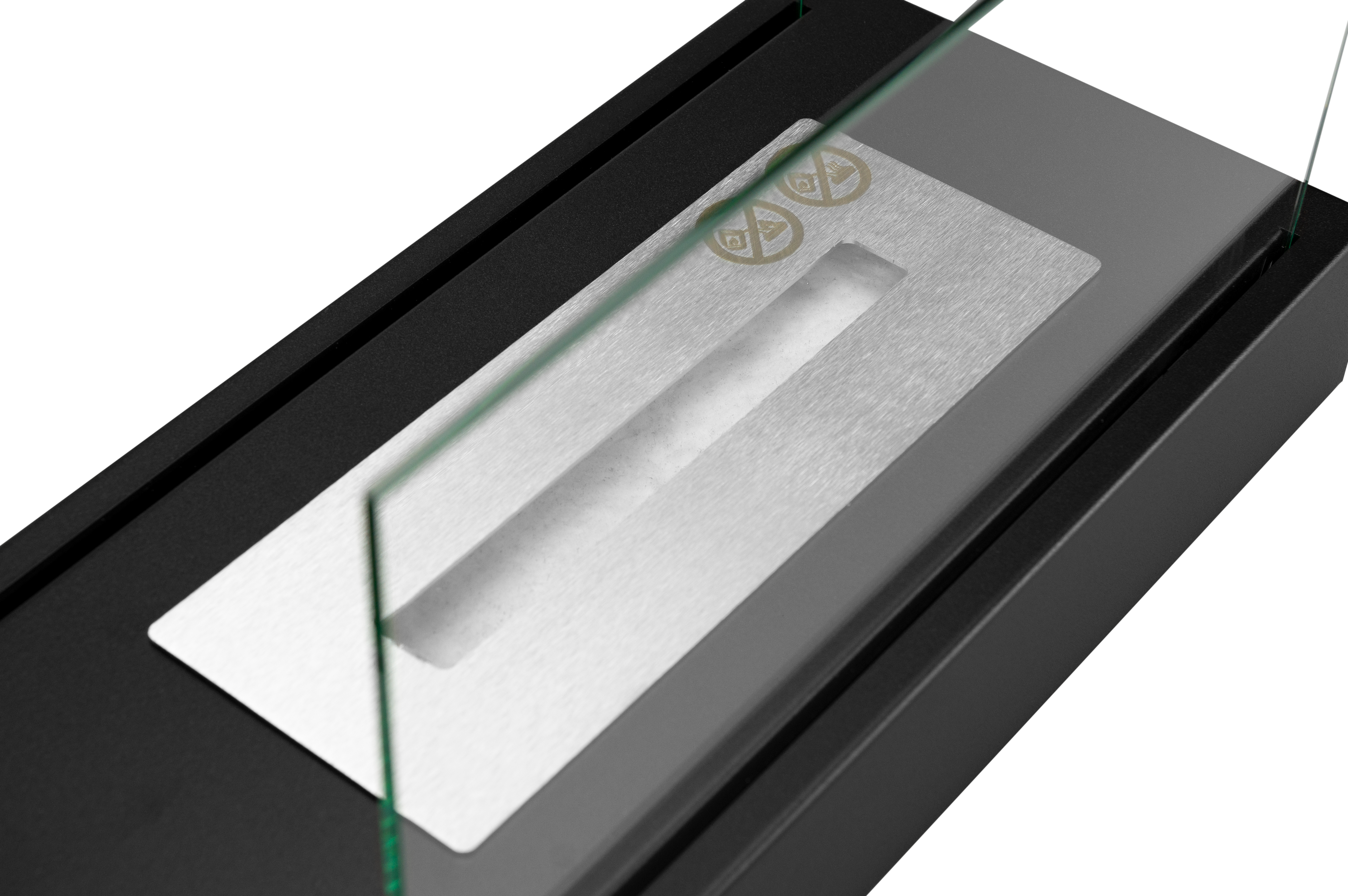 Biofireplace freestanding Glow black mat