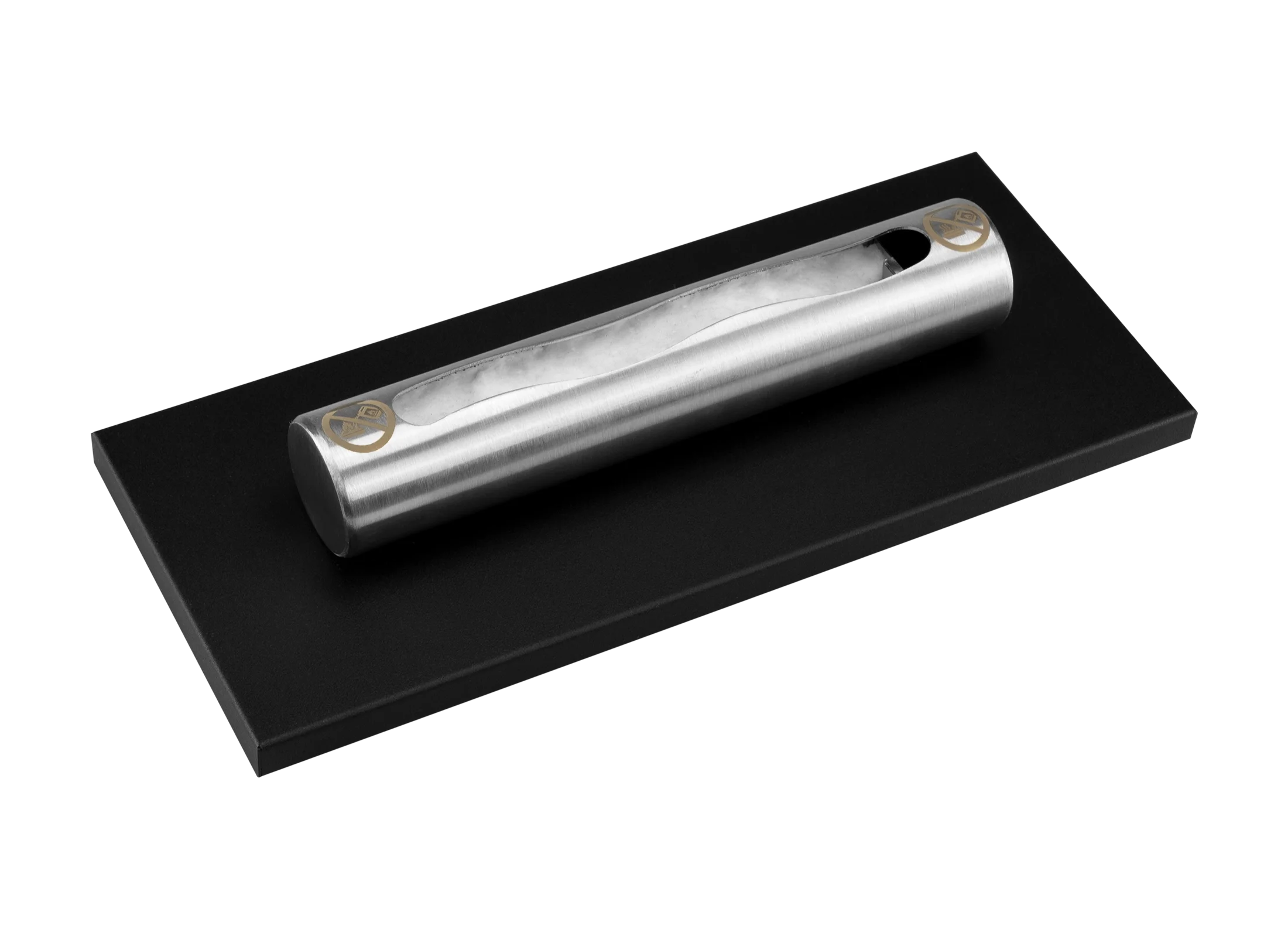 Biofireplace freestanding Stainless black matte