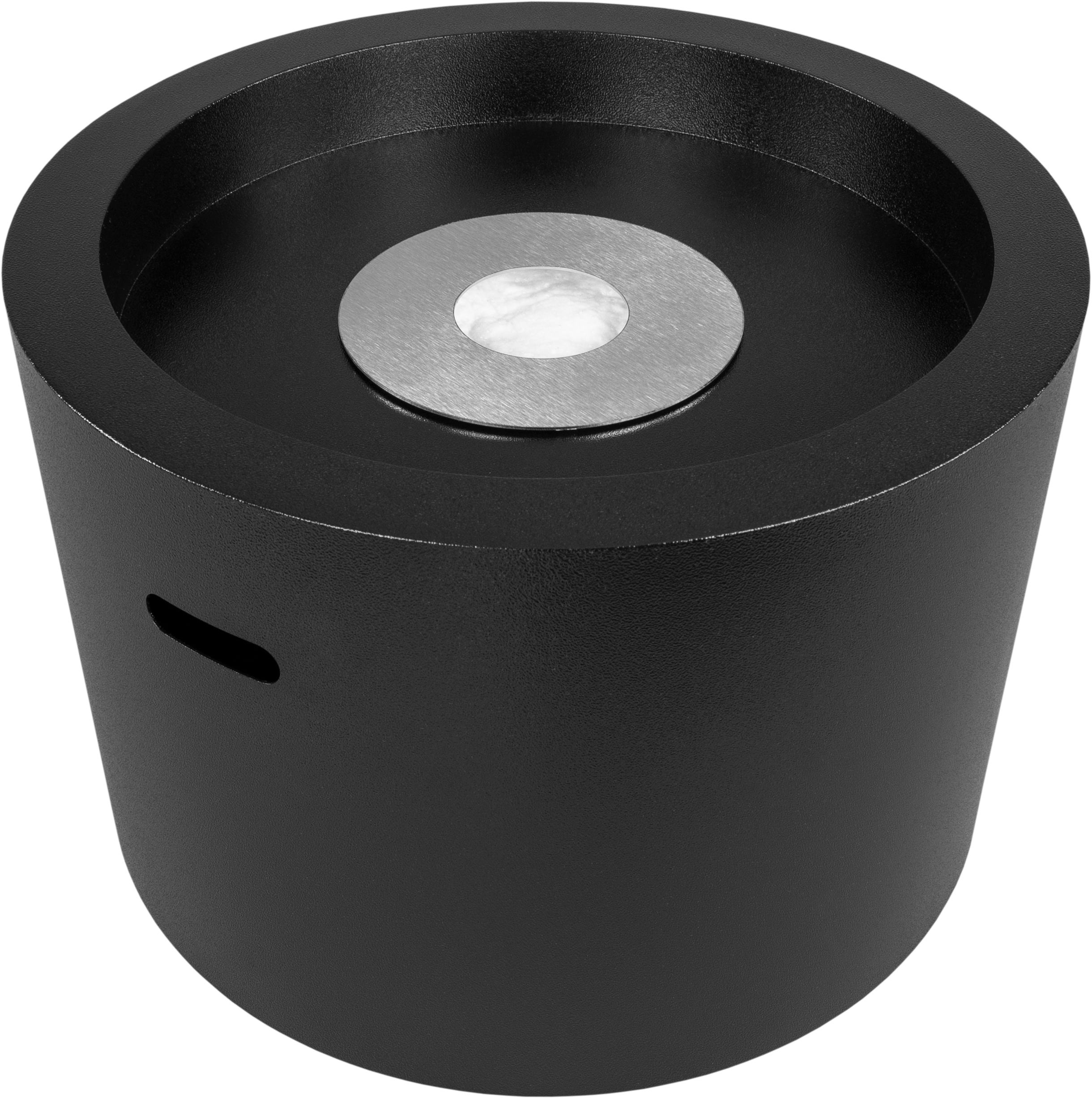 Biofireplace freestanding Moon black matte