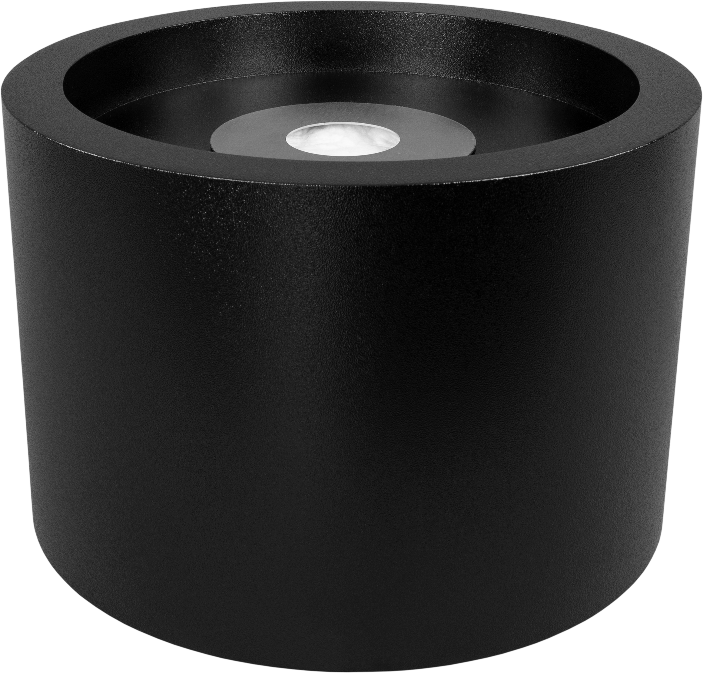 Biofireplace freestanding Moon black matte