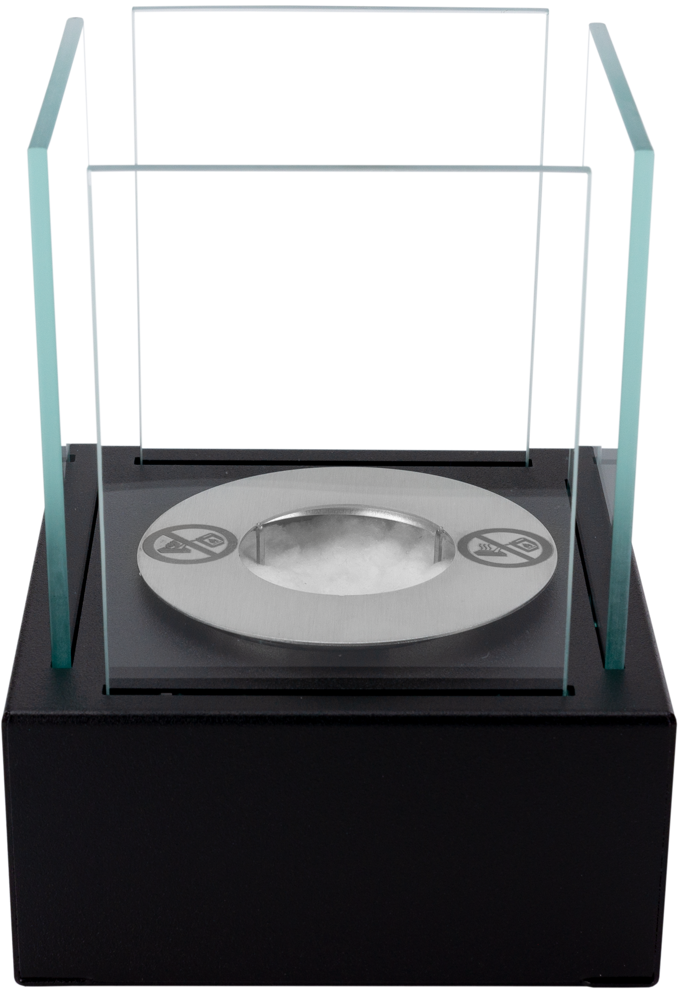 Biofireplace freestanding Smart black structural matte