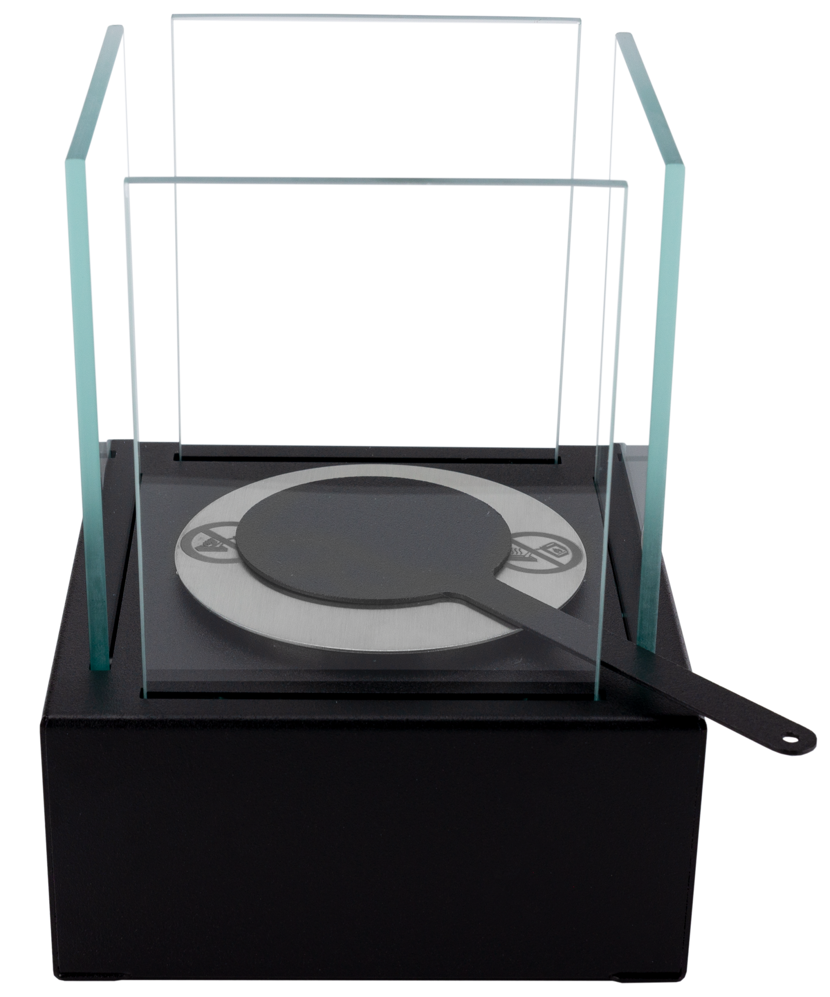 Biofireplace freestanding Smart black structural matte