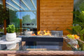 Biofireplace freestanding with glass 700 black matte