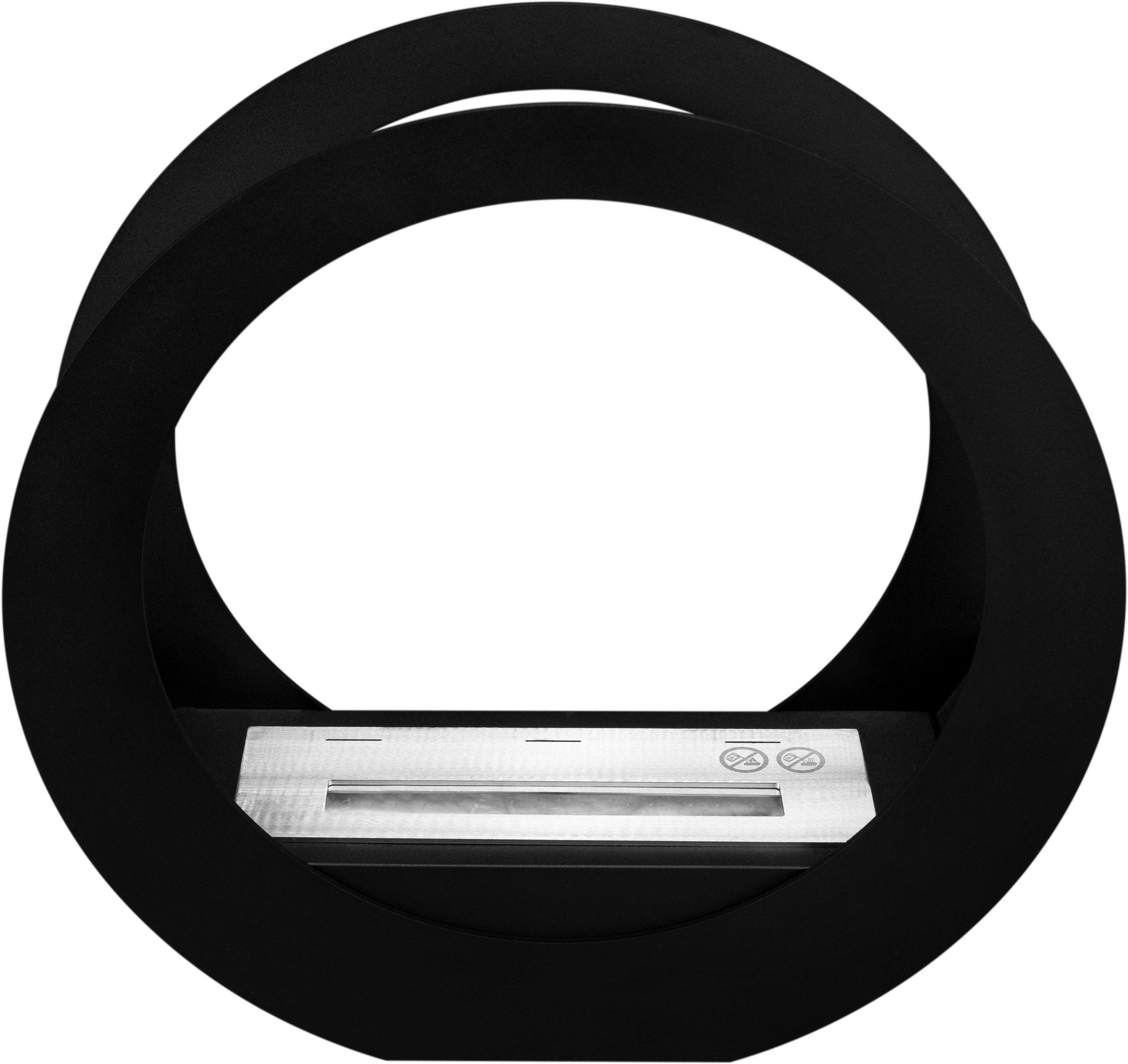 Biofireplace freestanding Only black matte