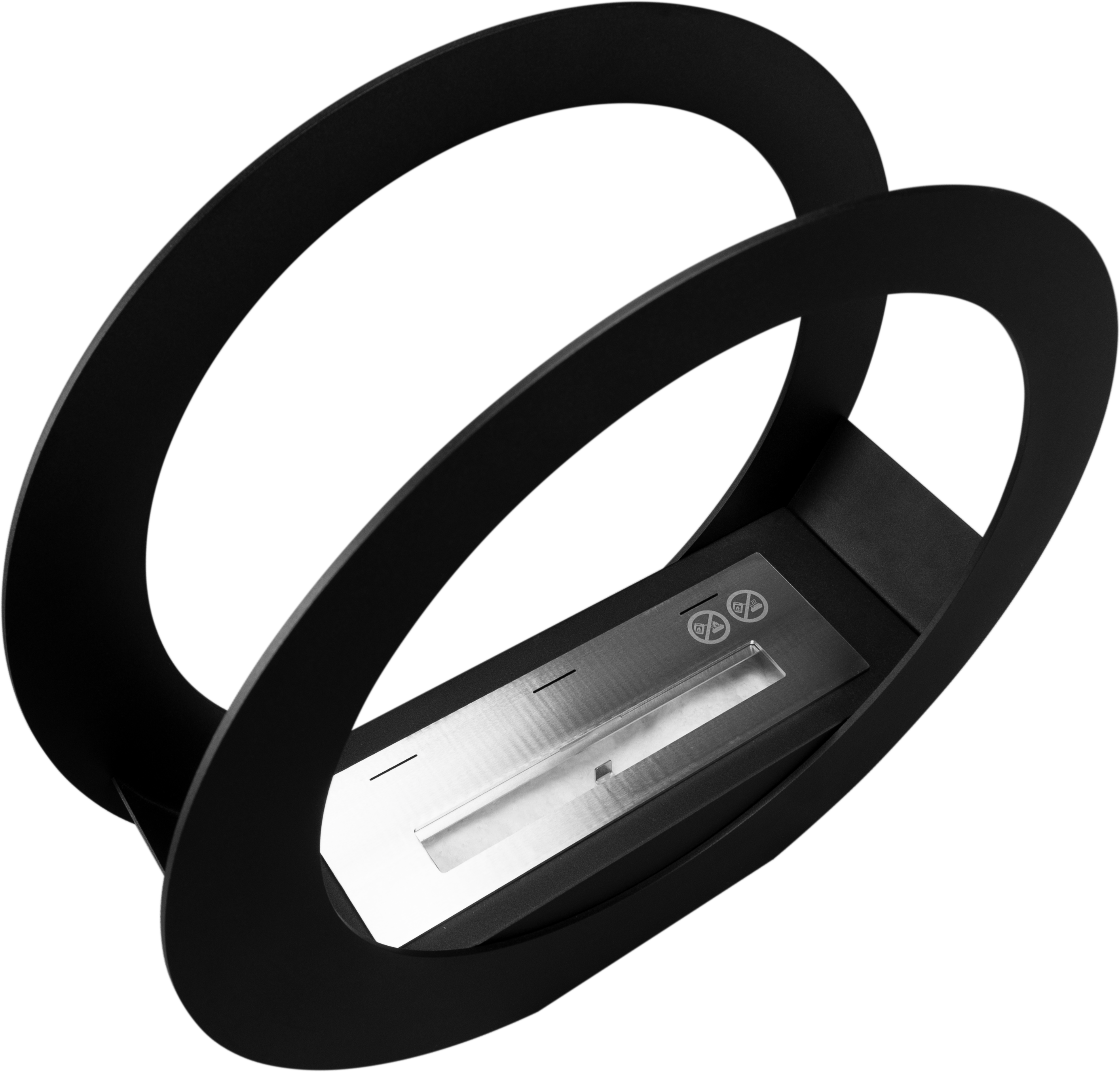 Biofireplace freestanding Only black matte