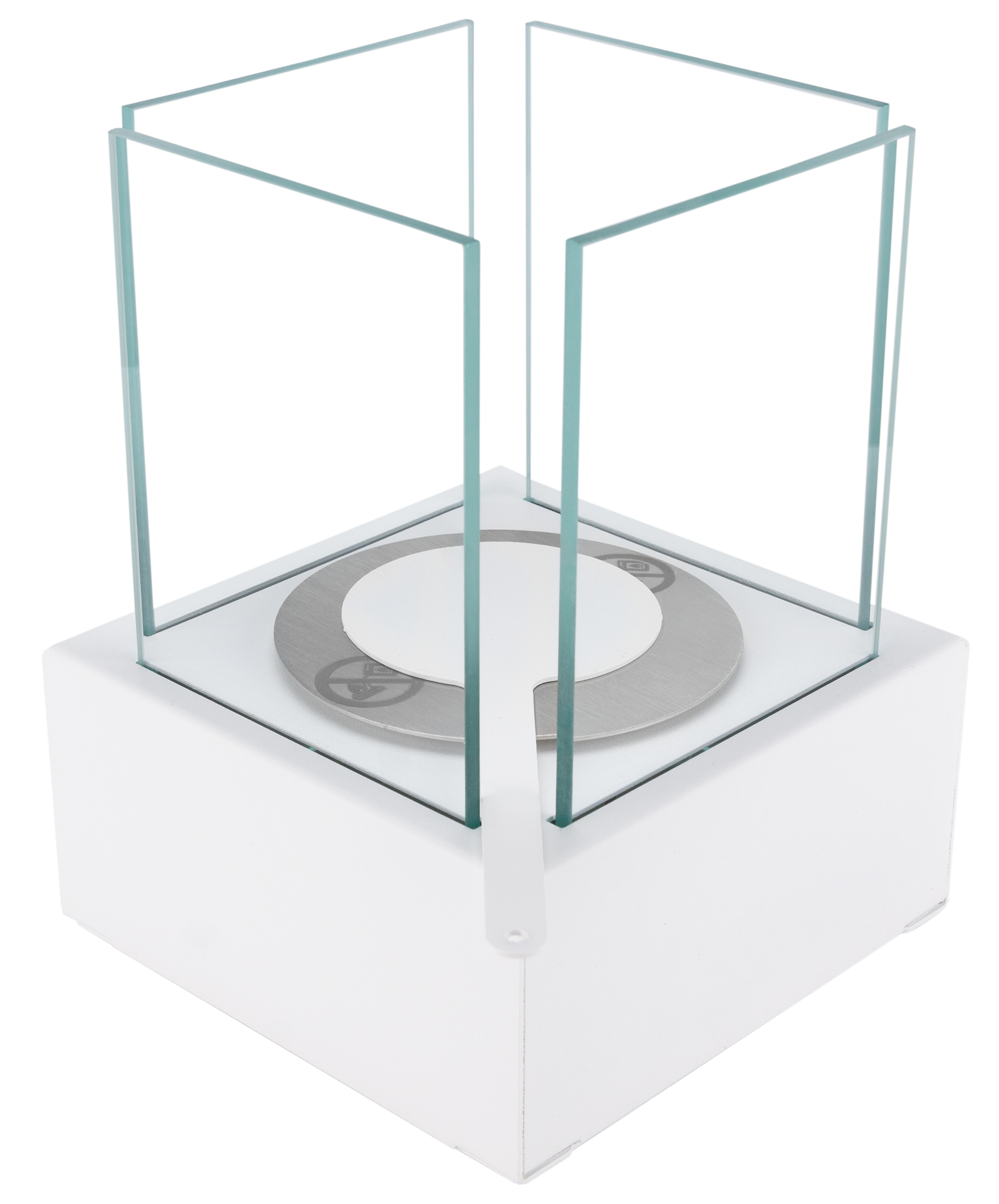 Biofireplace freestanding Smart white structural matte