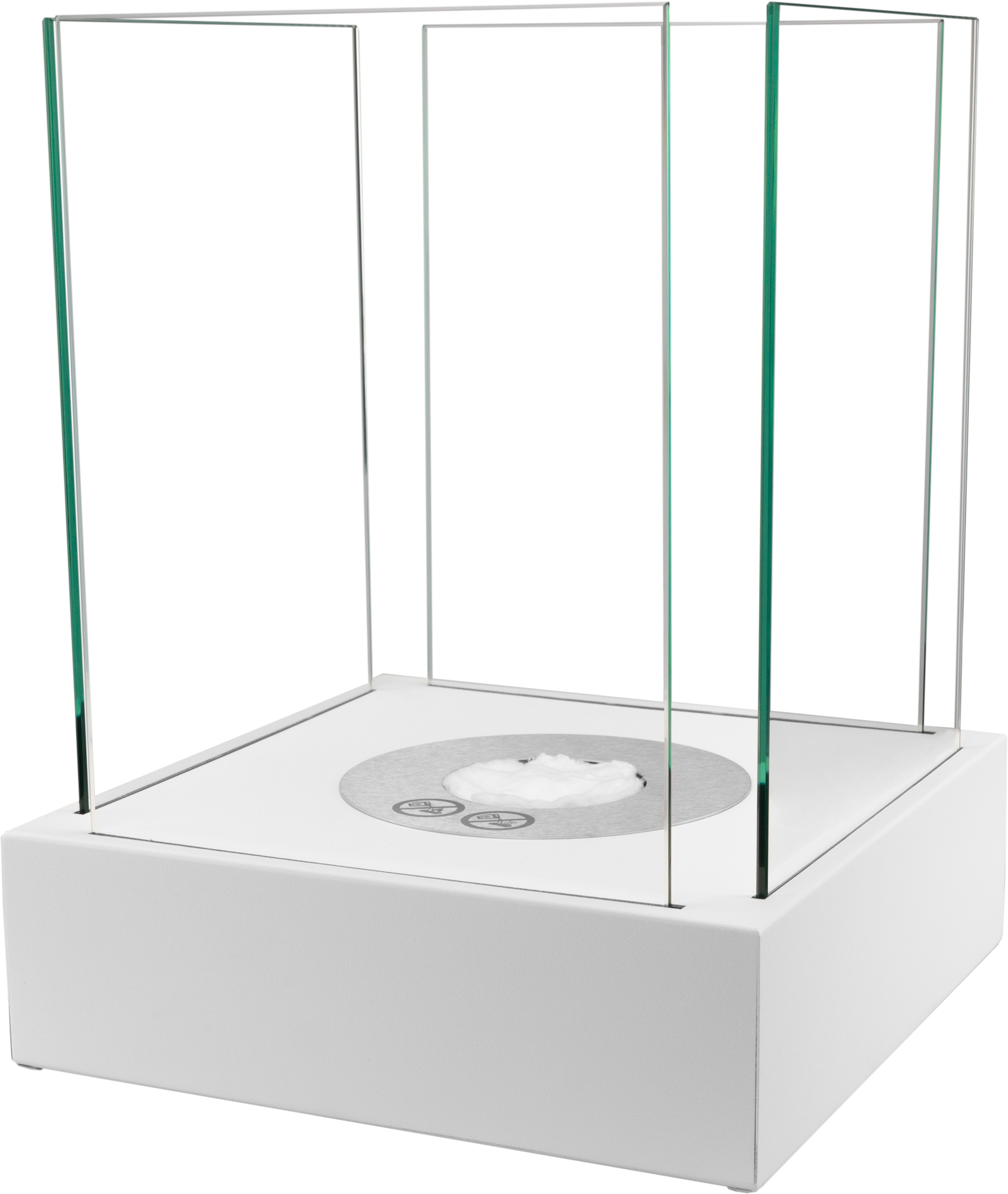 Biofireplace freestanding Sunset Garden Mini white matte