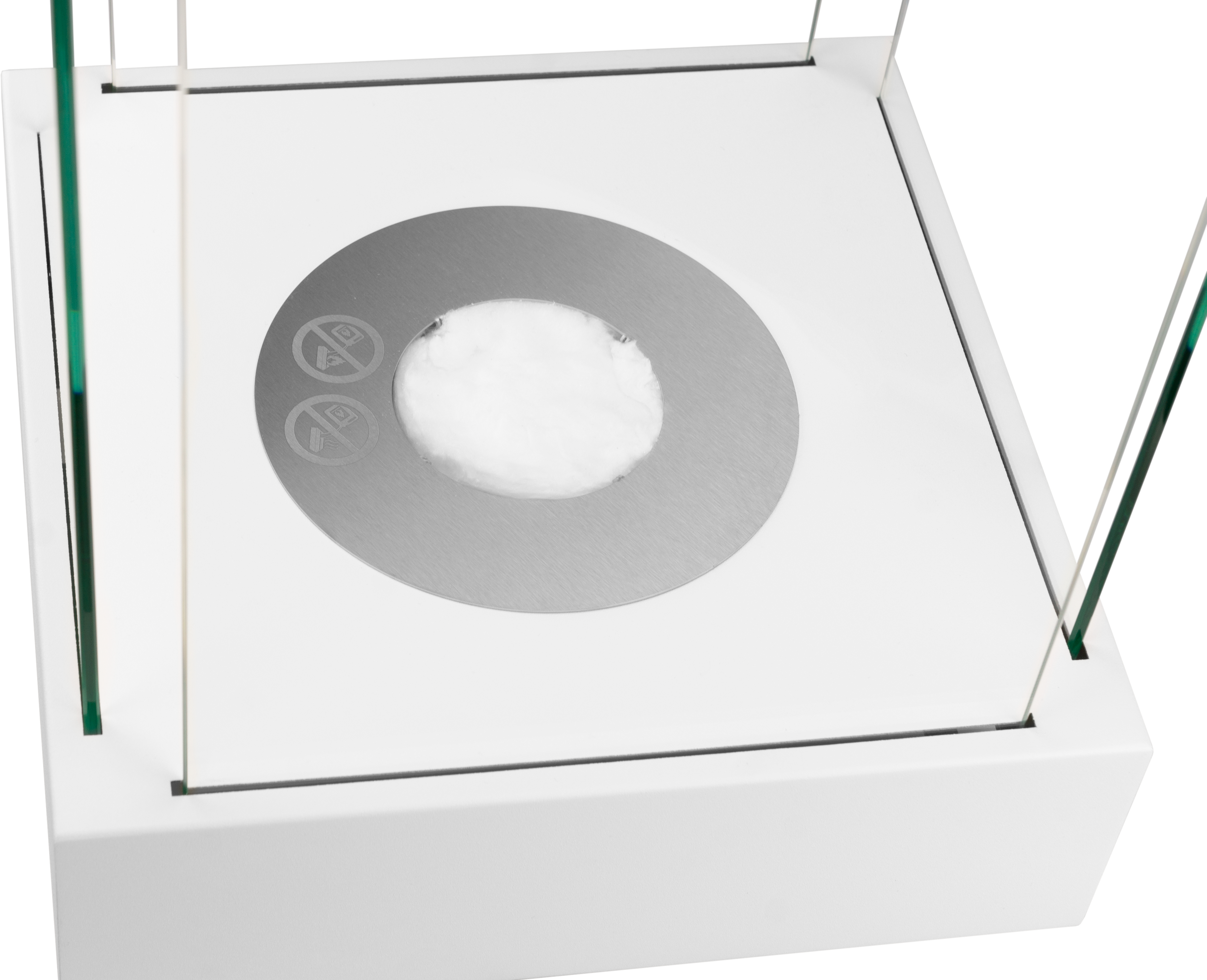 Biofireplace freestanding Sunset Garden Mini white matte