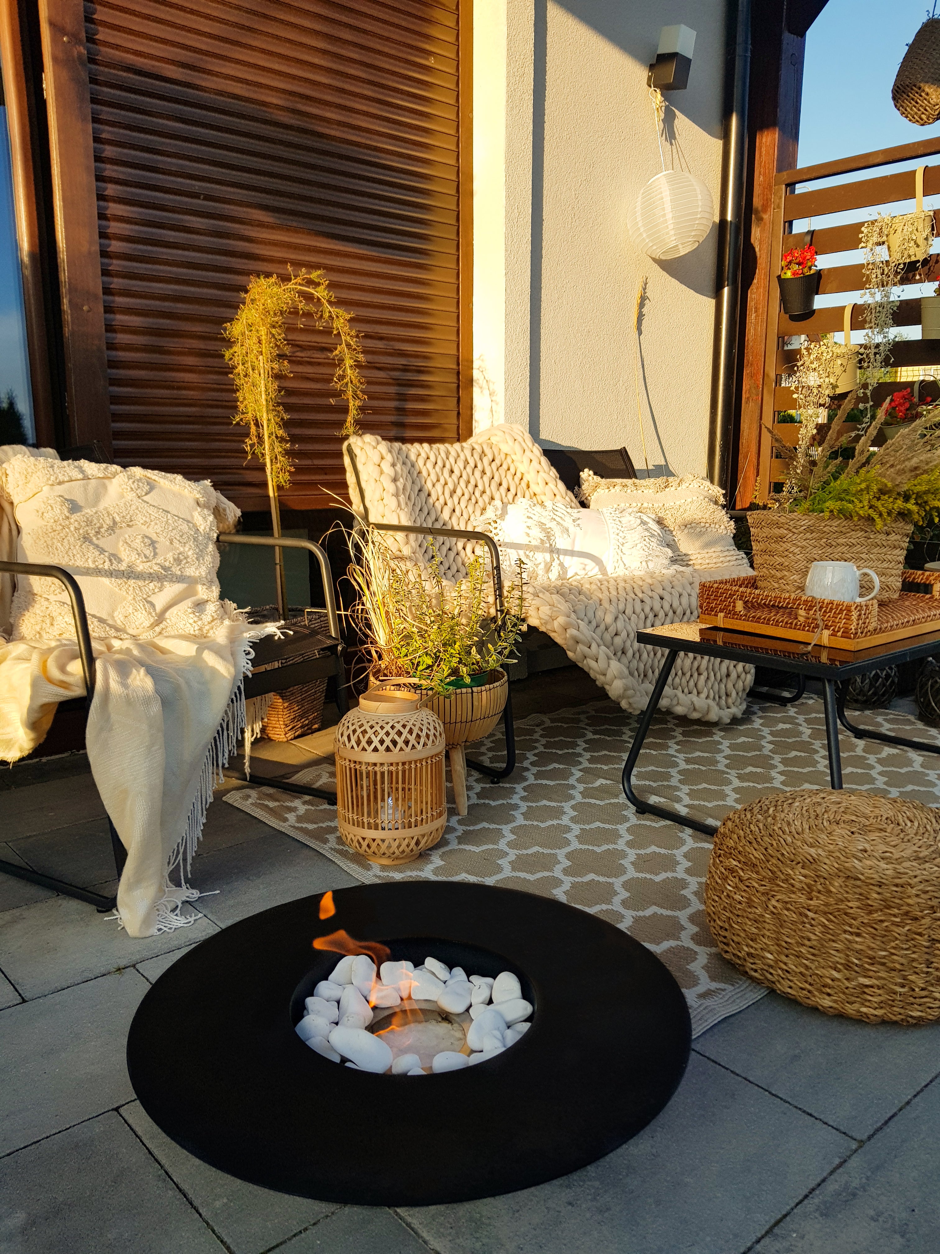 Biofireplace freestanding Universe black matte