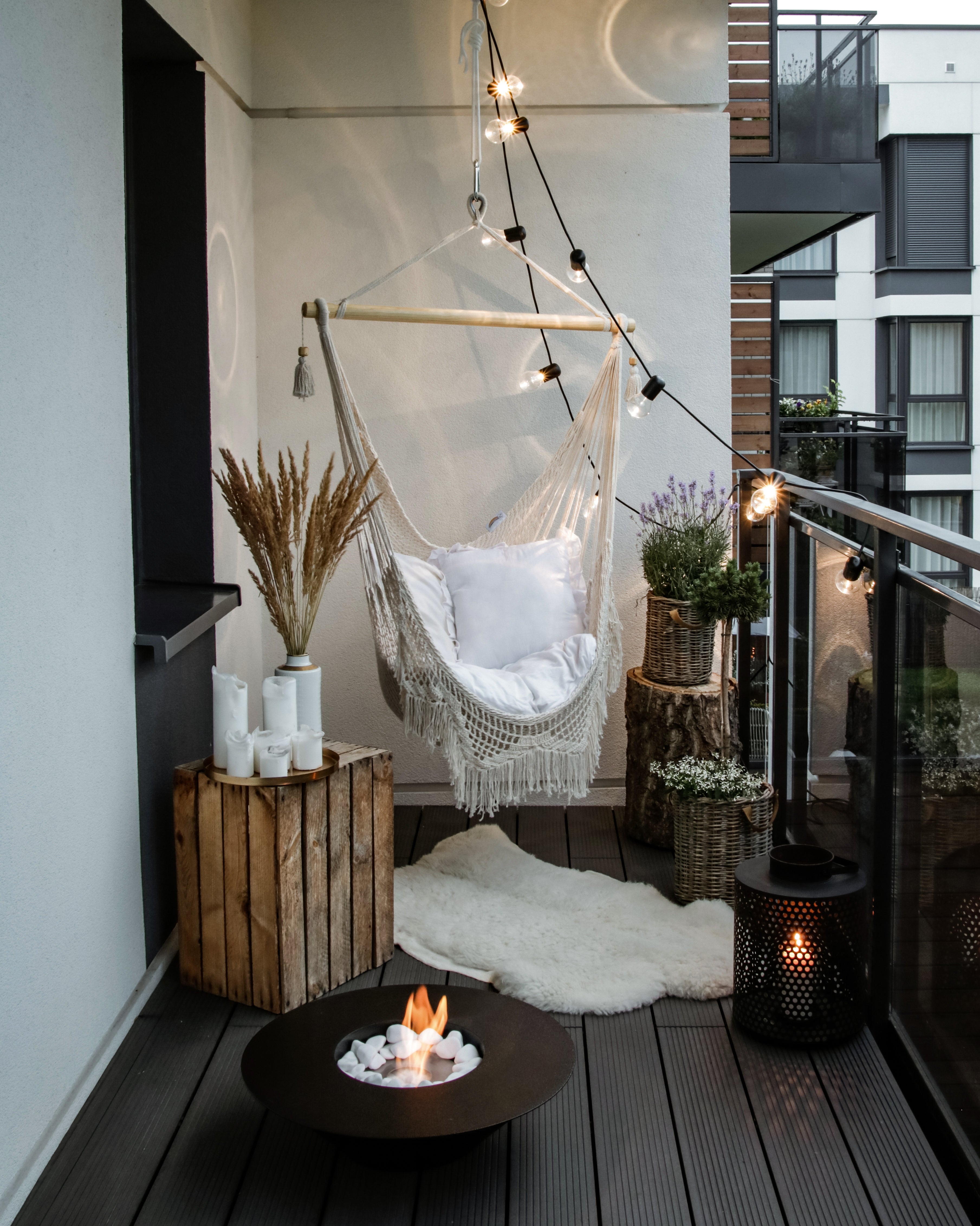 Biofireplace freestanding Universe black matte