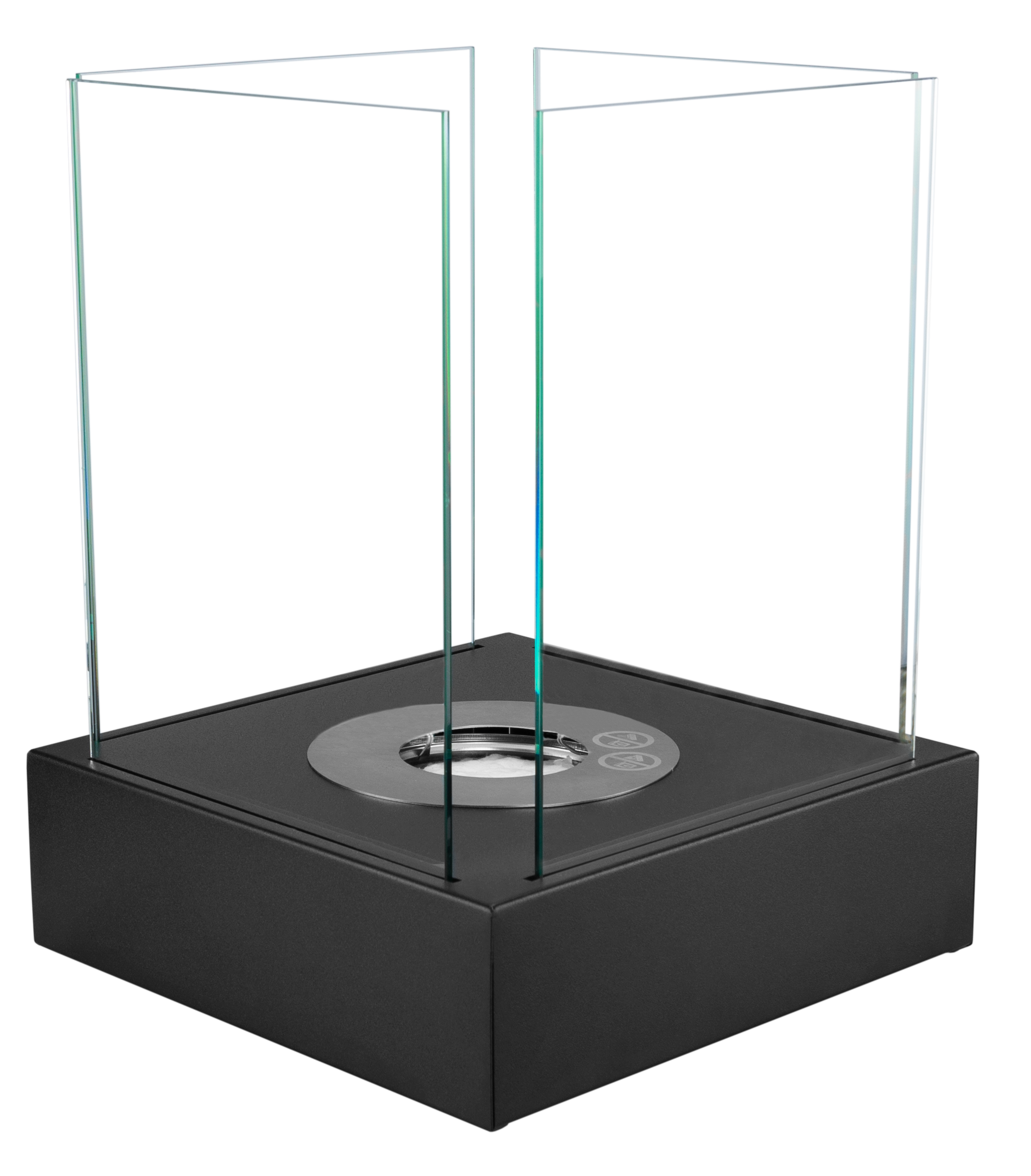 Biofireplace freestanding Sunset Garden Mini black structural