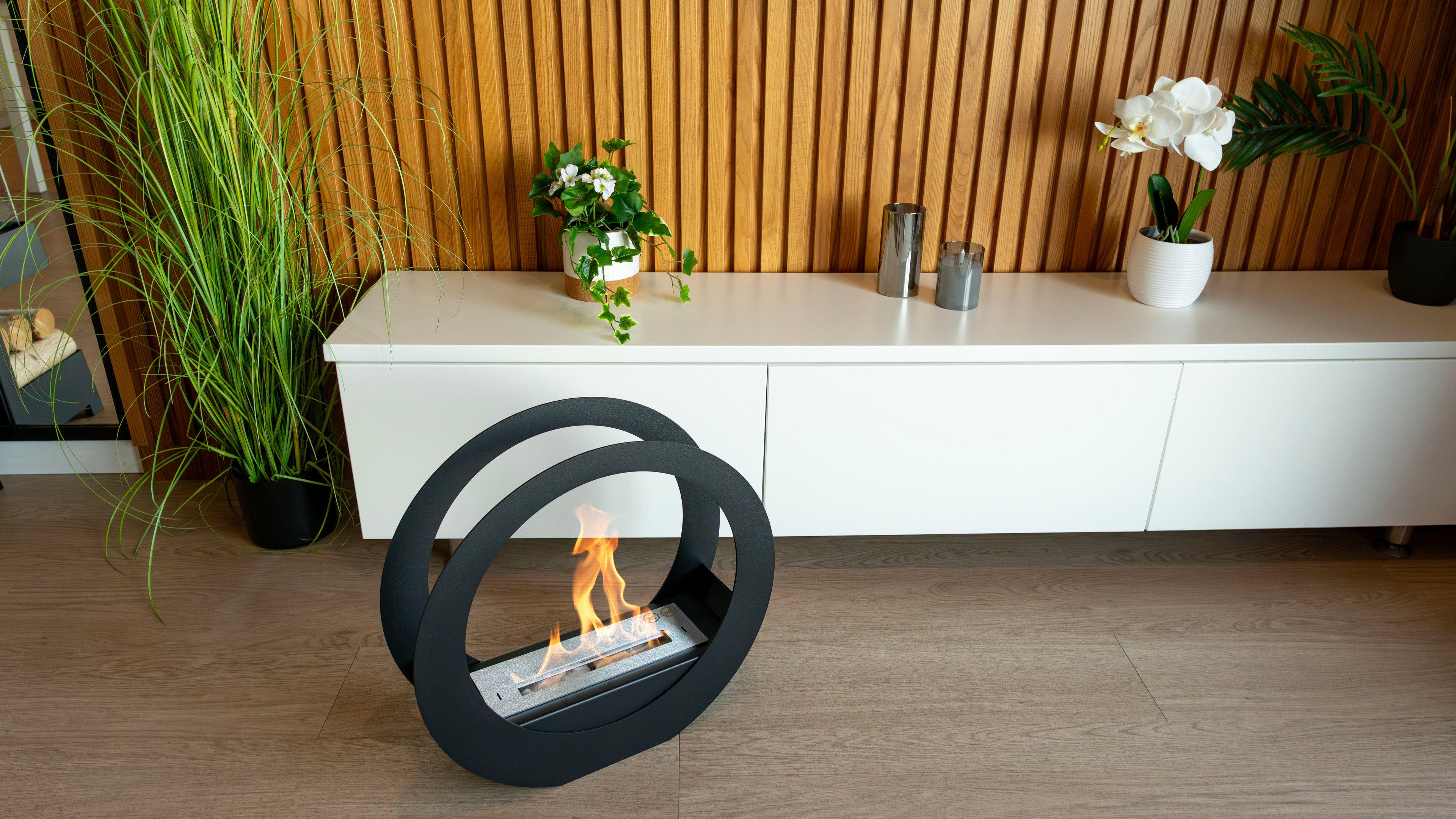 Biofireplace freestanding Only black matte