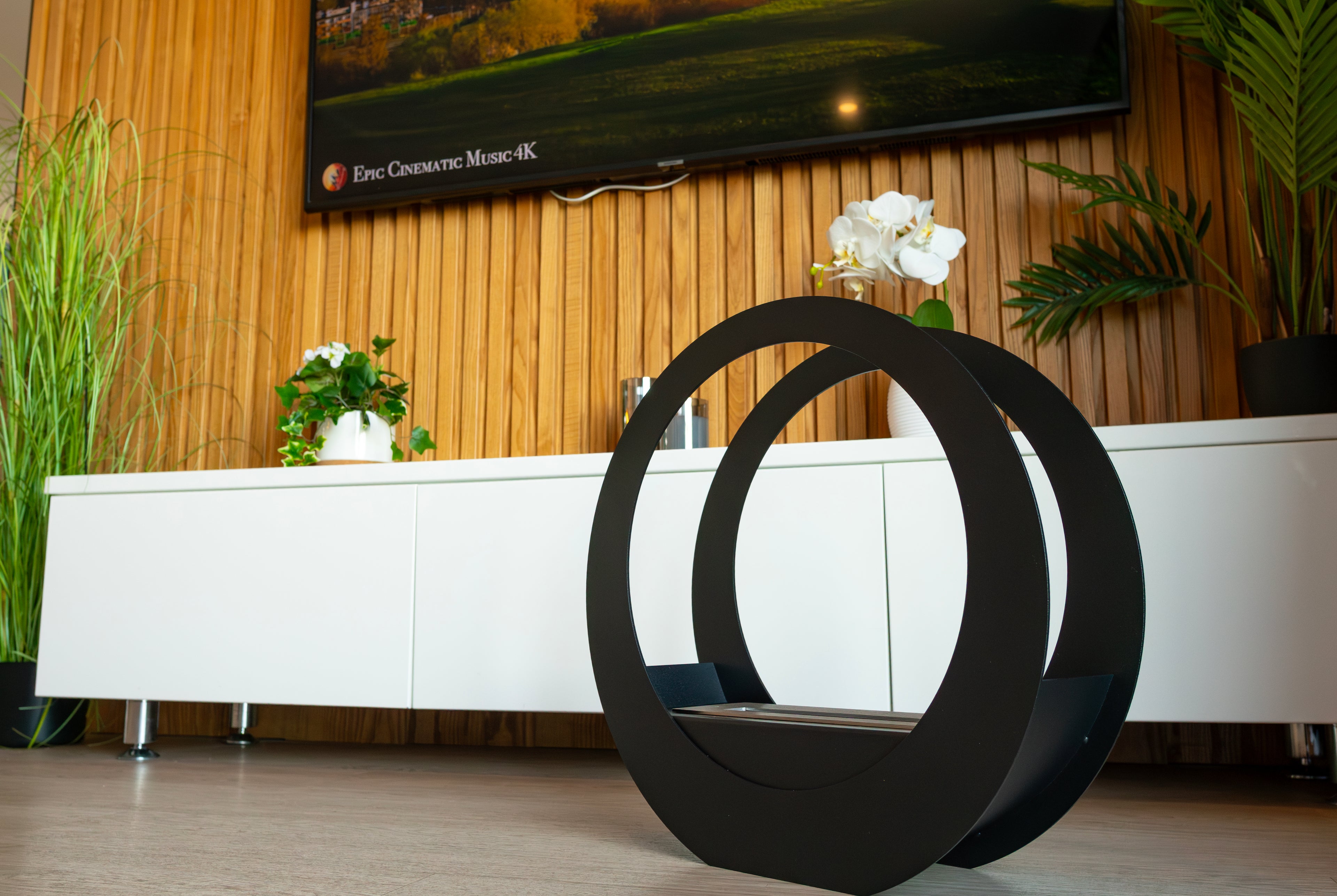 Biofireplace freestanding Only black matte