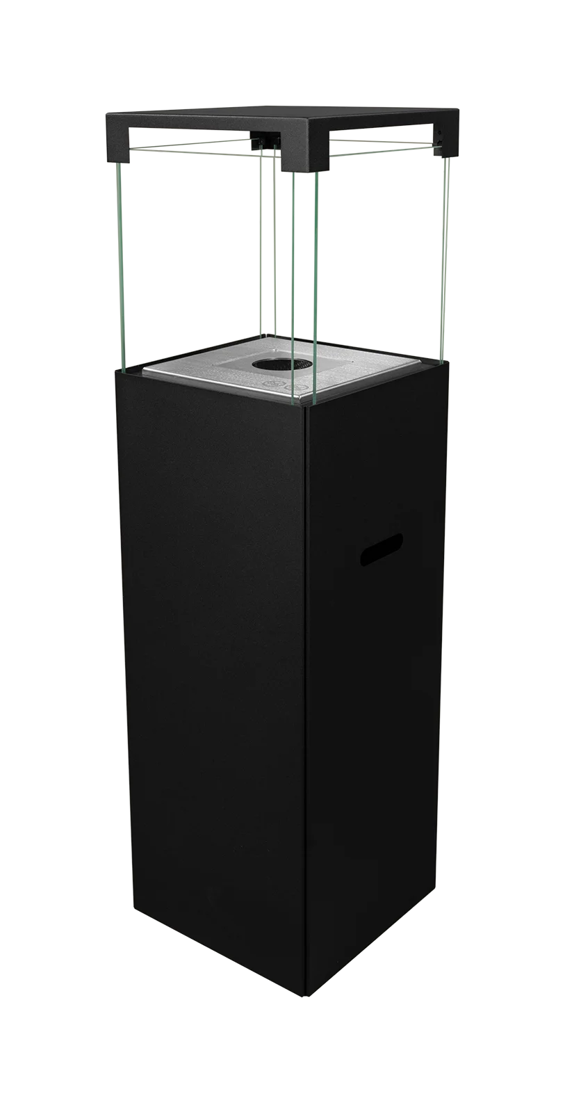 Biofireplace freestanding Patio black matte