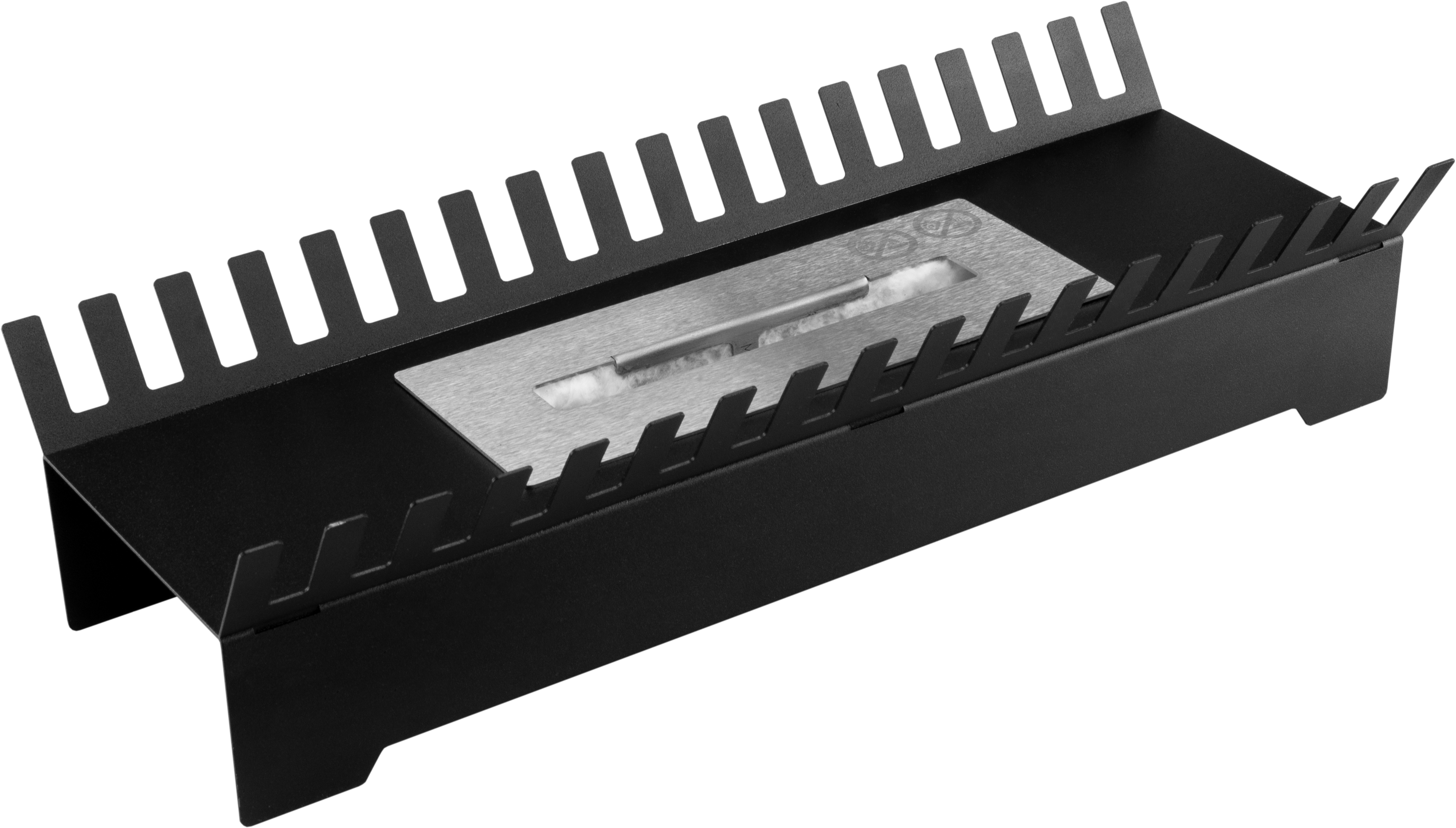 Biofireplace freestanding insert Feniks black matte